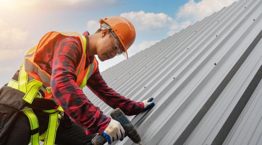 Professional metal roof installation in Alexander, KS